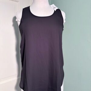 ✨LOFT Gray and Blue Relaxed Tank Top